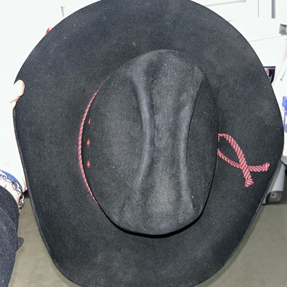 RESISTOL self comforting 4 X Beaver cowboy hat - Picture 6 of 6